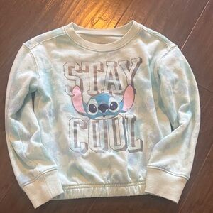 Disney stitch girls  Kids Sweatshirt - Light Blue